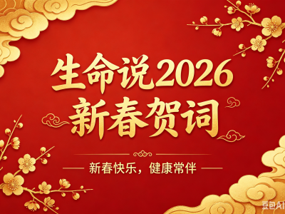 生命说２０２６年新春贺词